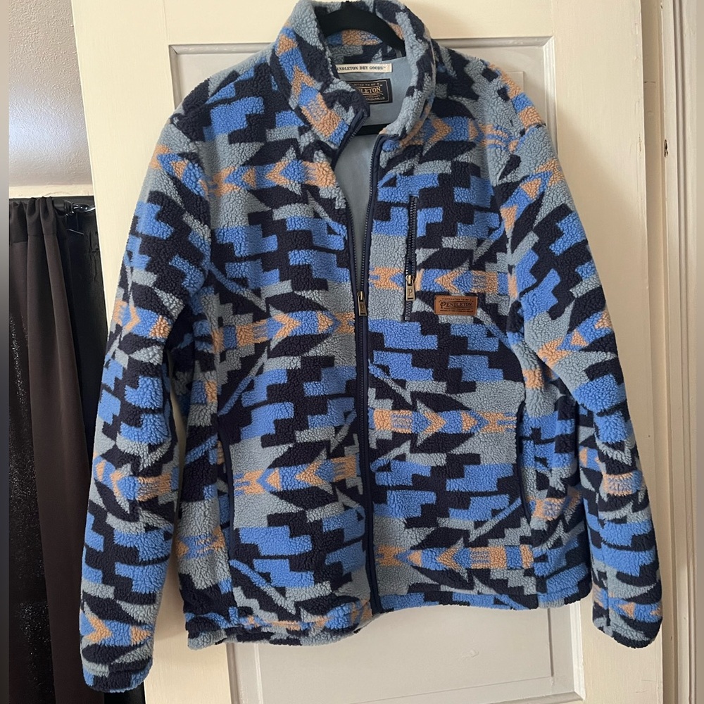 Men’s Pendleton Berber Fleece Zip Up Jacket